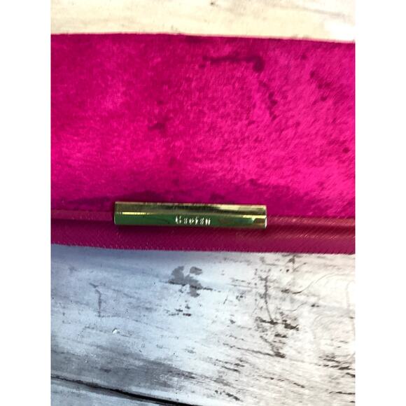 Gaofan Women's Pink Leather Satchel Bag - Picture 2 of 5